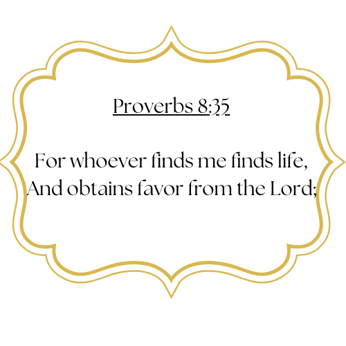 Almond Macaron - Proverbs 8:35
