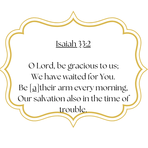 Bamboo & Coconut - Isaiah 33:2