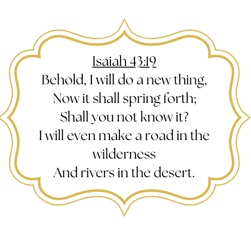 Sea Minerals - Isaiah 43:19