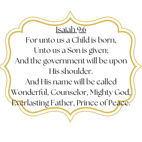 Frosted Juniper - Isaiah 9:6