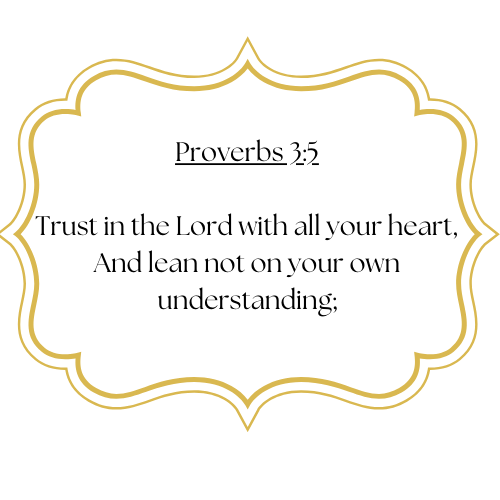 Sweet Vanilla Caramel - Proverbs 3:5