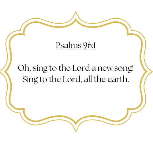 Gardenia Tuberose - Psalms 96:1