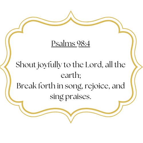 Magnolia & Peony - Psalms 98:4