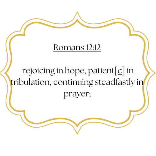Passionfruit Pineapple - Romans 12:12