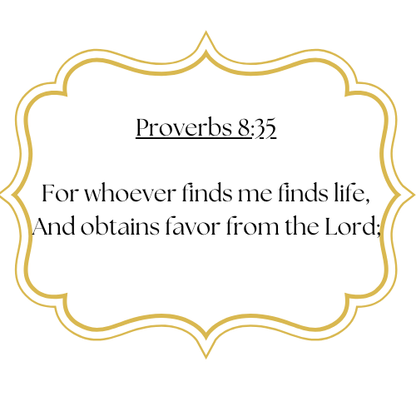 Almond Macaron - Proverbs 8:35