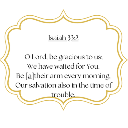 Bamboo & Coconut - Isaiah 33:2