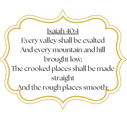 Coastal Cottage - Isaiah 40:4
