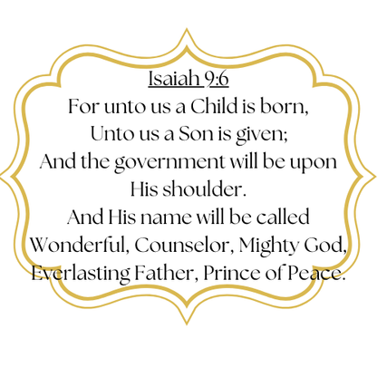 Frosted Juniper - Isaiah 9:6
