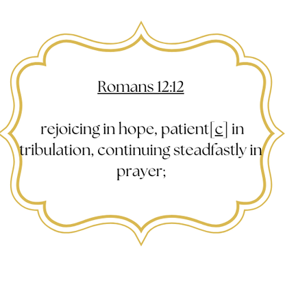 Passionfruit Pineapple - Romans 12:12